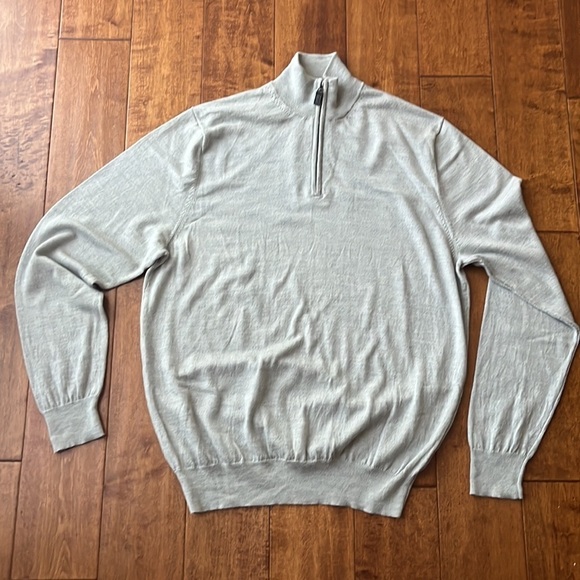 Jos. A. Bank Modern Fit 1/4 Zip Sweater - Picture 2 of 9